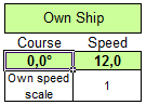 Radar - own ship data Radar own ship